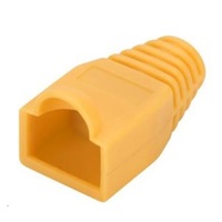 PremiumCord 25ks Krytek konektoru RJ45 - žlutá