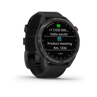 Garmin golfové hodinky Approach S42 Gray/Black Silicone