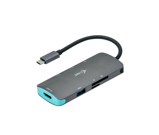 Bazar - iTec USB-C Metal Nano Dock 4K HDMI + Power Delivery 60 W, z opravy