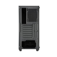 Fortron skříň Midi Tower CMT212G Black, A.RGB light bar