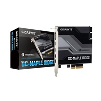 GIGABYTE GC-MAPLE RIDGE, Intel® Thunderbolt™ 4 Certified add-in card, USB Type-C, DisplayPort