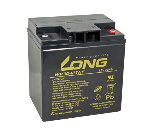 LONG baterie 12V 30Ah M6 DeepCycle (WP30-12TNE)
