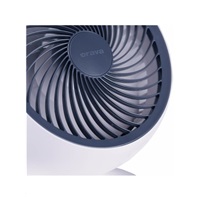 Orava SF-5 mini stolní ventilátor, 4 W, oscilace, USB nabíjení, 3 rychlosti, průměr 15 cm