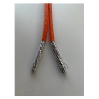 FTP TWIN kabel PlanetElite, Cat6A, drát, 4pár LS0H, Dca, oranžový, 500m