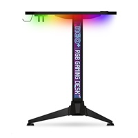 CONNECT IT NEO+ herní stůl s RGB podsvícením, černá