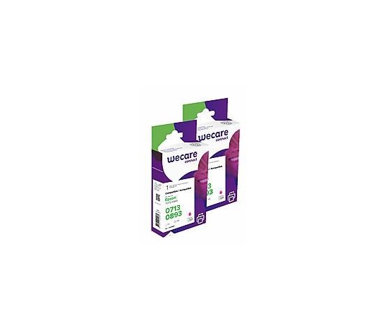 WECARE Armor cartridge pro EPSON Stylus D78/ DX4000 (T071340), sada červená, 2x9ml