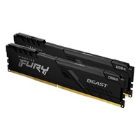 KINGSTON DIMM DDR4 64GB (Kit of 2) 3200MT/s CL16 FURY Beast Černá