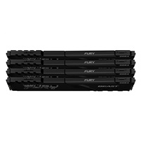 KINGSTON DIMM DDR4 64GB (Kit of 4) 3600MT/s CL18 FURY Beast Černá