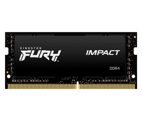 KINGSTON SODIMM DDR4 16GB 2666MT/s CL15 1Gx8 FURY Impact