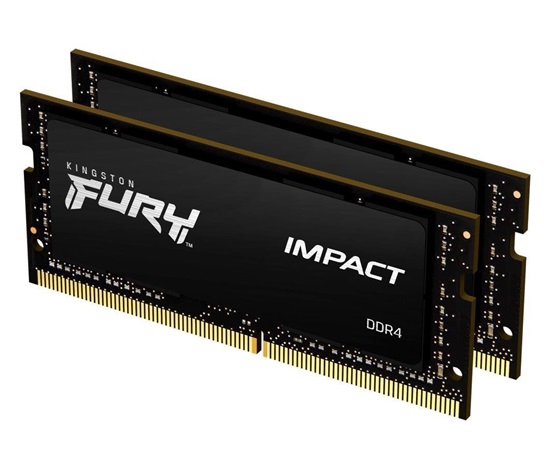 KINGSTON SODIMM DDR4 32GB (Kit of 2) 2666MT/s CL15 1Gx8 FURY Impact