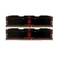 GOODRAM DIMM DDR4 16GB (Kit of 2) 3200MHz CL16 IRDM X, Černá