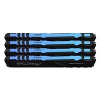 KINGSTON DIMM DDR4 128GB (Kit of 4) 3200MT/s CL16 FURY Beast RGB