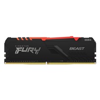 KINGSTON DIMM DDR4 128GB (Kit of 4) 3200MT/s CL16 FURY Beast RGB