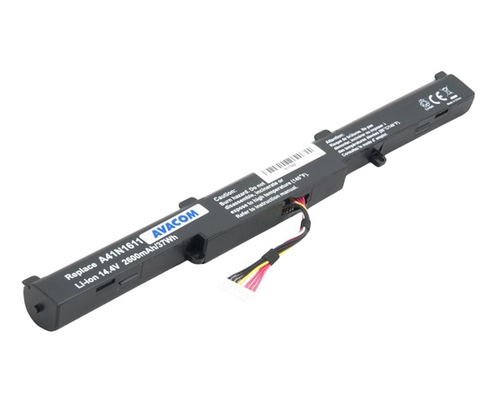 AVACOM baterie pro Asus G553, GL753, N552 Li-Ion 14,4V 2600mAh 37Wh