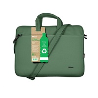 TRUST Pouzdro na notebook 16" Bologna Slim Laptop Bag Eco, zelená