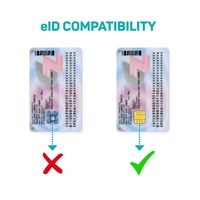 CONNECT IT USB čtečka eObčanek a čipových karet, černá