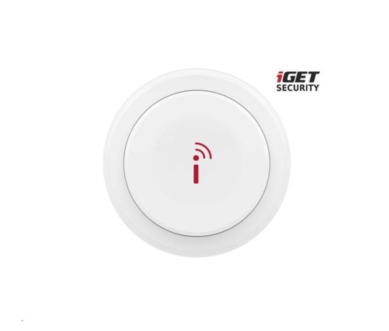 iGET SECURITY EP7 - Bezdrátové nastavitelné Smart tlačítko a zvonek pro alarm iGET SECURITY M5