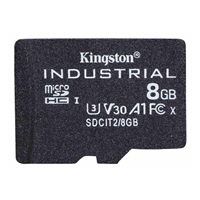 Kingston MicroSDHC karta 8GB Industrial C10 A1 pSLC Card Single Pack