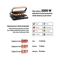 Lauben Contact Grill 2000SB