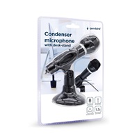 GEMBIRD mikrofon na stůl  MIC-D-04, HQ, černá