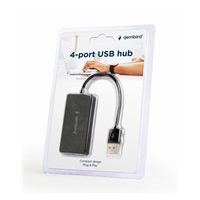 GEMBIRD USB hub, 2.0, 4 port