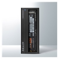 AXAGON EEM2-GTR, USB-C 3.2 Gen 2 - M.2 NVMe SSD kovový THIN RIB box