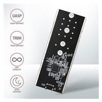 AXAGON EEM2-GTR, USB-C 3.2 Gen 2 - M.2 NVMe SSD kovový THIN RIB box
