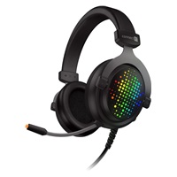 CONNECT IT herní sluchátka 7.1 s mikrofonem, EVOGEAR Ed.3, USB, černá