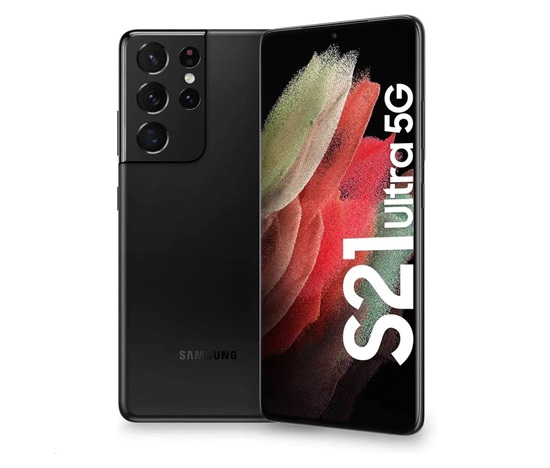 Samsung Galaxy S21 Ultra (G998), 12/128 GB, 5G, DS, EU, černá