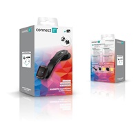 CONNECT IT univerzální magnetický držák do auta InCarz ArmAngle, 4 magnety, karbonový