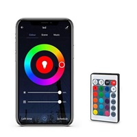 Solight Wifi Smart LED světelný pás, RGB, 5m, sada s adaptérem a dálkovým ovladačem