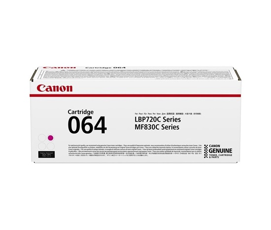 Canon TONER  CRG 064M purpurová pro i-Sensys MF 832cdw (5 000 str.)
