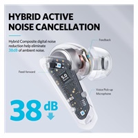 EARFUN bezdrátová sluchátka Air Pro TW302W, bílá