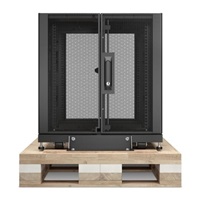 APC NetShelter SX 12U Server Rack Enclosure 600mm x 1070mm w/ Sides Black Shock Packaging