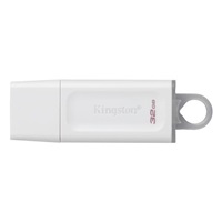 Kingston Flash Disk 32GB USB3.2 Gen 1 DataTraveler Exodia (White)