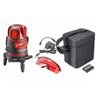 Extol Premium (8823311) laser červený liniový, křížový samonivelační