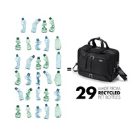 DICOTA Eco Top Traveller Twin PRO 14-15.6” Black