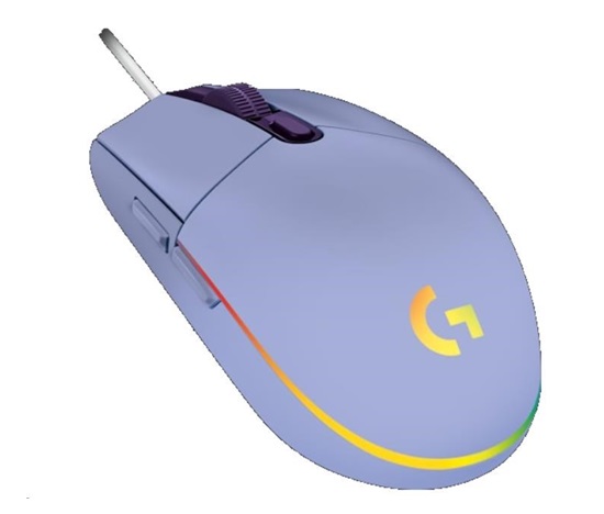 Logitech Gaming Mouse G203 LIGHTSYNC 2nd Gen, EMEA, USB, lilac