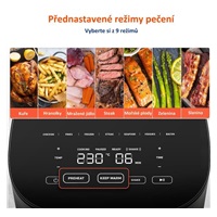 Cosori L501 PRO 4.7L – horkovzdušná fritéza + 5x špíz a gril. rošt