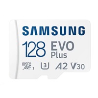 Samsung micro SDXC karta 128GB EVO Plus + SD adaptér