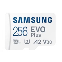 Samsung micro SDXC karta 256GB EVO Plus + SD adaptér