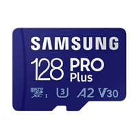 Samsung micro SDHC karta 128GB PRO Plus + SD adaptér