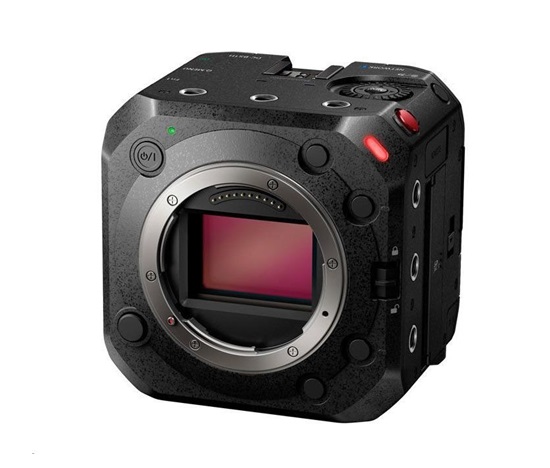 Panasonic LumixBS1H Full-Frame Box Camera: 6K 24p/5,9K 30p 12-bit, IP Streaming 4K 60p/LAN/PoE+