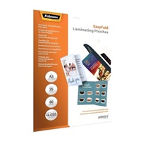 Laminovací fólie Fellowes A3 80 mic lesklé snadné složení (25ks)