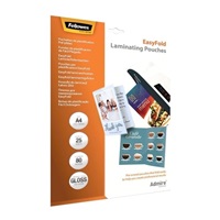 Laminovací fólie Fellowes A4 80 mic lesklé snadné složení (25ks)