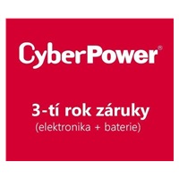 CyberPower 3. rok záruky pro UT1050EG-FR, UT1050EG
