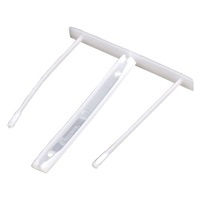 Archivační spona Fellowes, délka 85 mm, (100ks), bílá