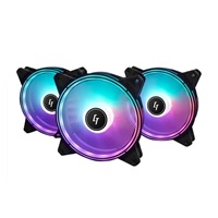 CHIEFTEC RGB větrák NF-3012-RGB, 120x120x25 mm, with 3 pin/ 4pin connector