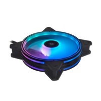 CHIEFTEC RGB větrák NF-3012-RGB, 120x120x25 mm, with 3 pin/ 4pin connector