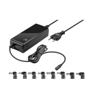 goobay Napájecí zdroj 90W pro notebook 230V, 12-22V max. 4A, USB port